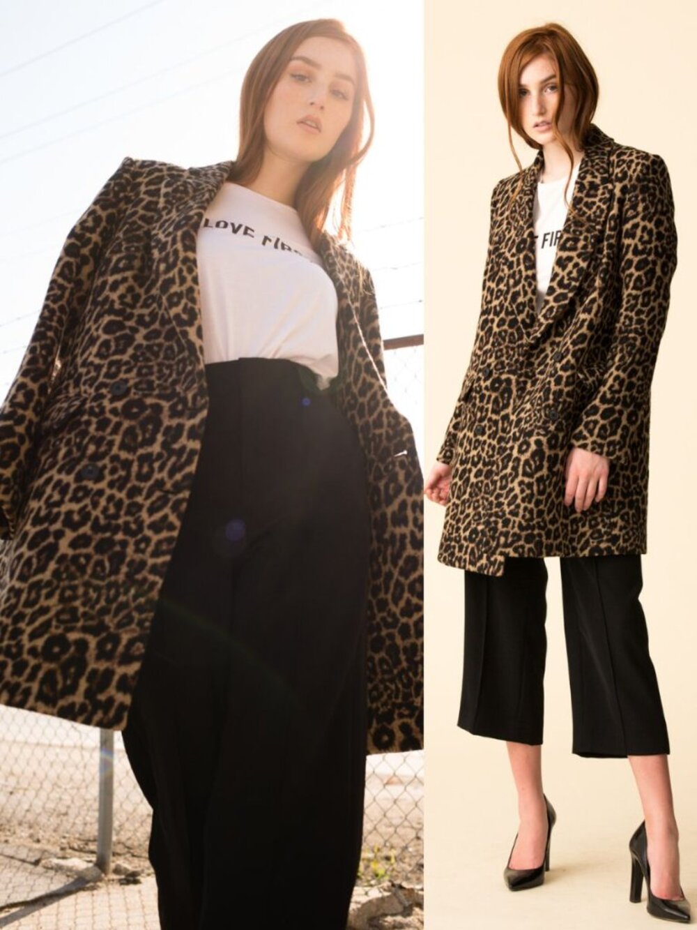 Veronica Beard Senna Coat Leopard Animal Print Dickey Jacket Size 2 - Picture 2 of 11